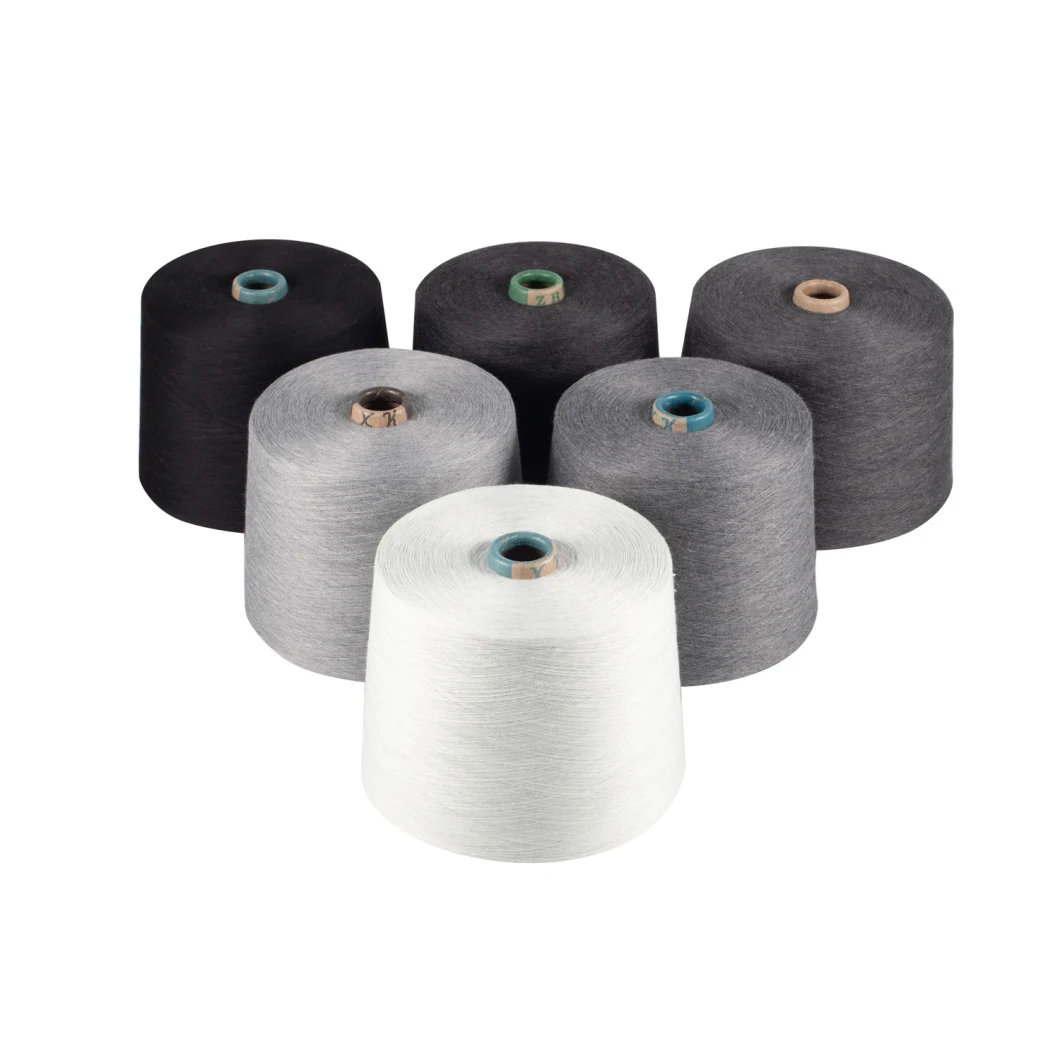 100% Post-Consumer Recycled Polyester Yarn for Fabric Eco-Friendly and RPET